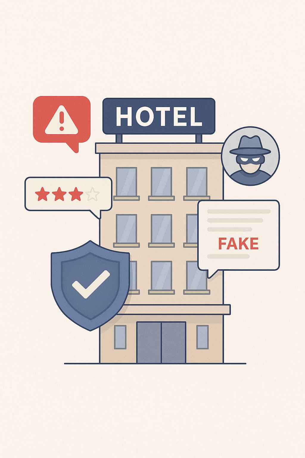 fake listing of website